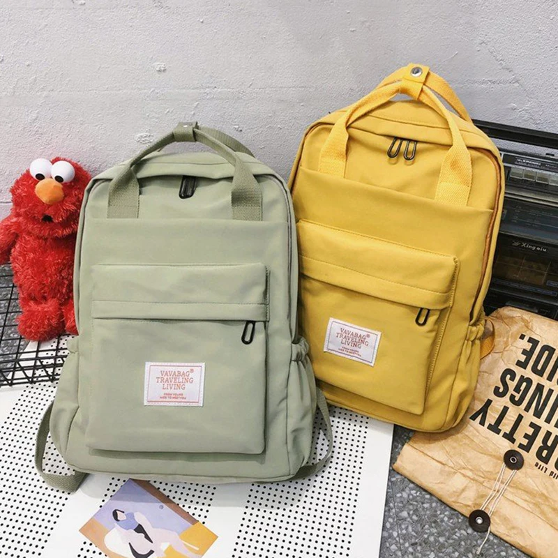 Модный рюкзак, Женский нейлоновый рюкзак, Mochilas, женский рюкзак, школьная сумка для девочек-подростков, рюкзак, сумка через плечо, рюкзак