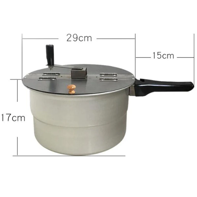 Машина для попкорна новинка ручная машина горшок один коммерческая бытовая