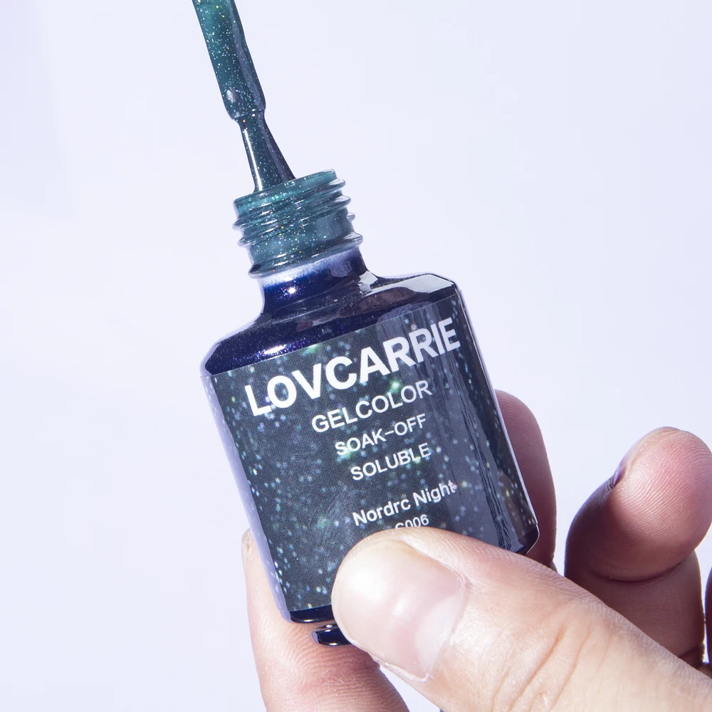LOVCARRIE Fall УФ гель для ногтей 15 мл полупостоянные гибридные Лаки блестящее желе