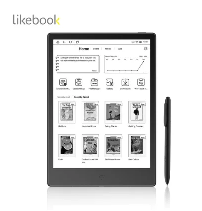 BOYUE Новинка 10,3 дюймов LIKEBOOK ALITA электронная книга 10,3 плоский экран слот для карт 4G/32G читалка android 6,0 электронная чернильная книга с ручкой