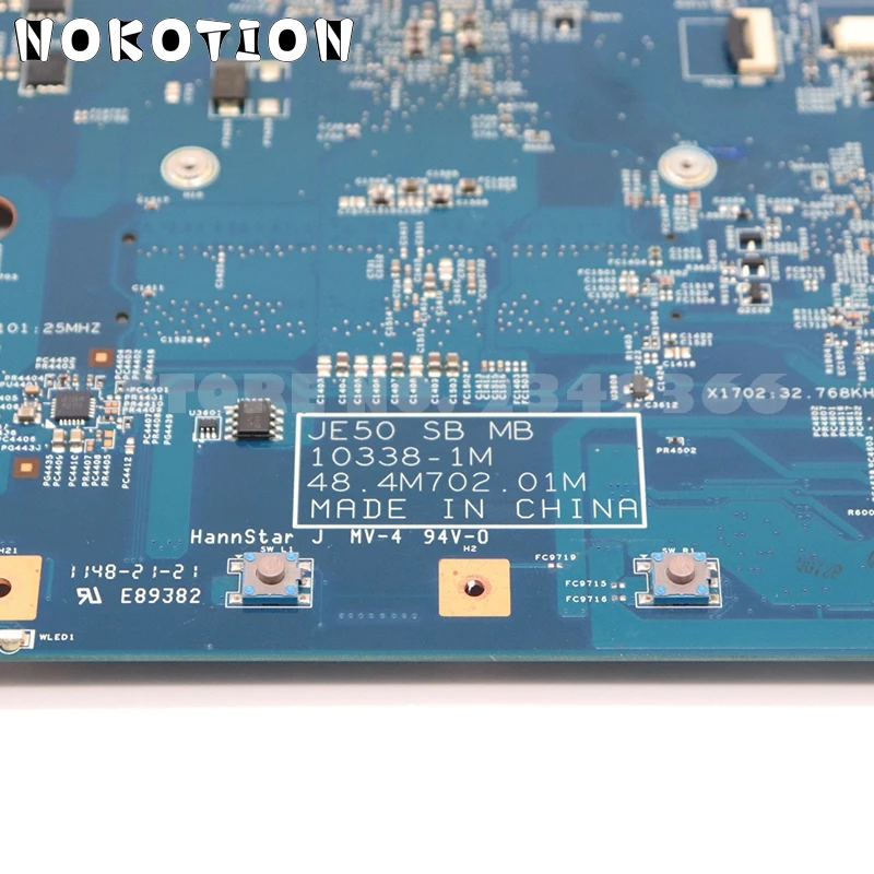 Материнская плата NOKOTION mбру01001 MBRNZ01001 для ноутбука Acer aspire 5560 5560G 48.4M702.01M разъем FS1 DDR3