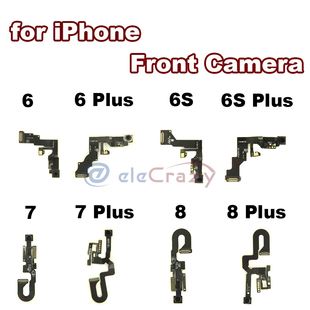 Оригинальный модуль фронтальной камеры для iPhone 6 6Plus 6S Plus 7 7Plus 8 8Plus гибкий кабель