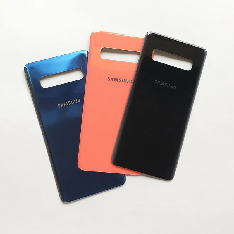 Оригинальная задняя крышка аккумулятора Samsung S10 3D стеклянная дверь задний