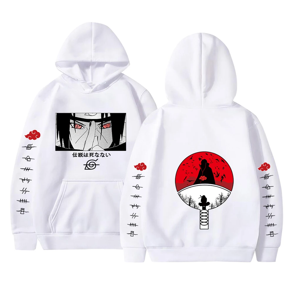 

Men's Hoodie Japanese Anime Print Unisex Pullover Streetwear Harajuku Long Sleeve Sweatshirt Tops