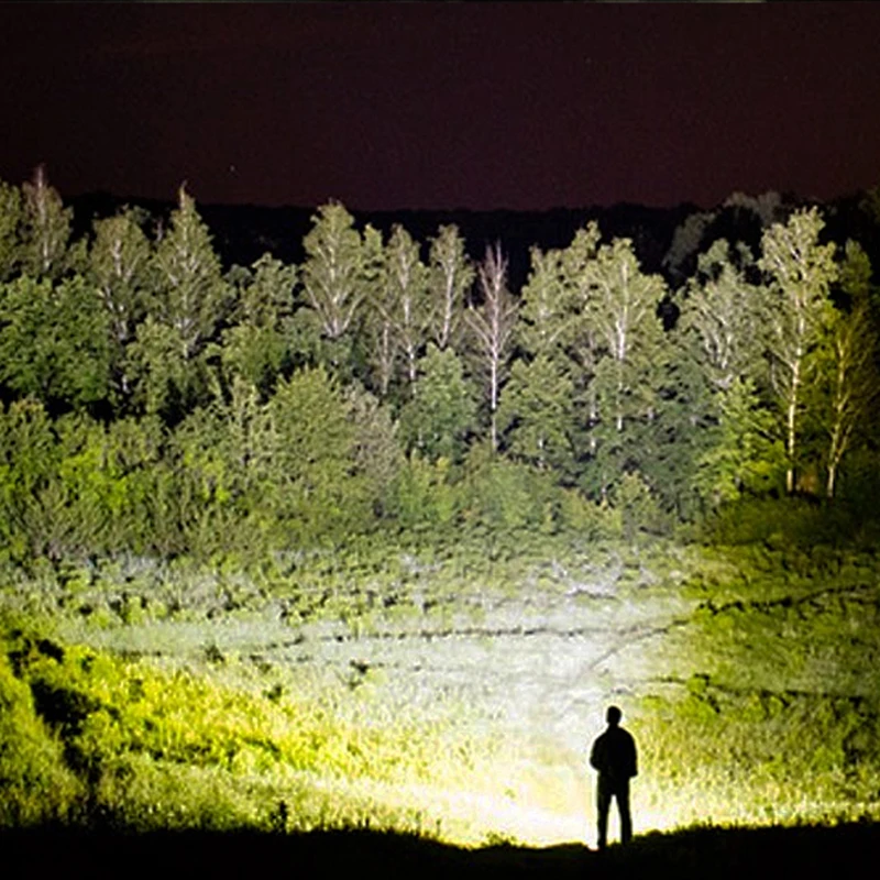 Мощный светодиодный фонарик тактический зум XHP70.2 XHP50 Rechargeable18650 или 26650 зарядка от