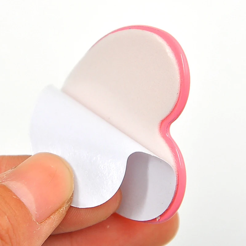 

1 PC Love Shape Home Kitchen Door Stainless Steel Hooks Self Holder Hanger Hang Coat Hooks Home Kitchen Wall Door Holder Hook