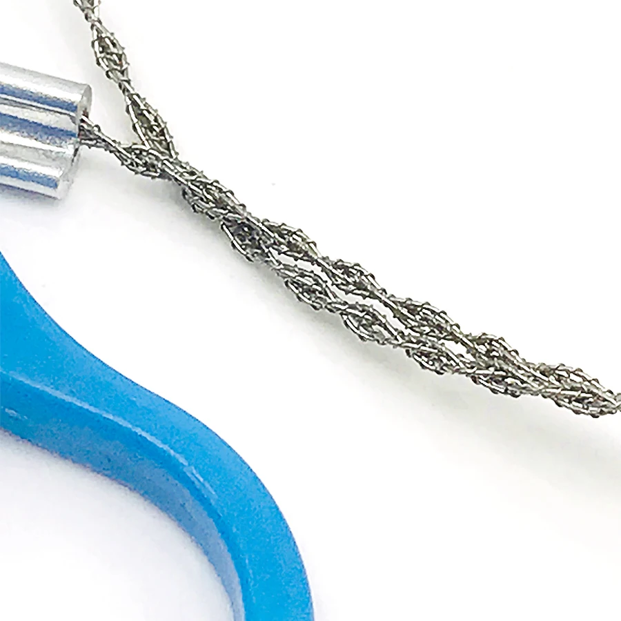 Карманная ручная цепная пила из нержавеющей стали комплект для выживания в