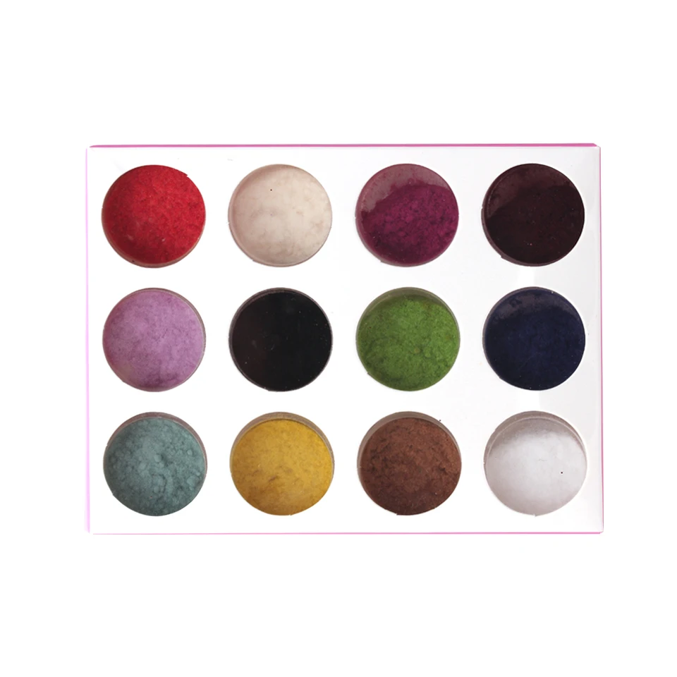 Новинка блестящий лазерный Серебряный Хром порошок для ногтевого дизайна 12 шт. |