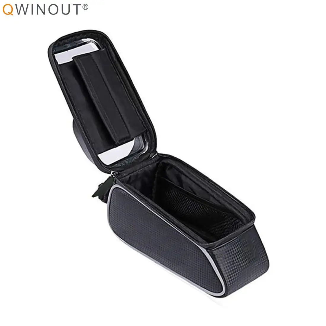 

Cycling Waterproof Bicycle Bike Head Tube Cell Mobile Phone Bag Case Holder Front Frame Phone Mount Bags Case For 7in