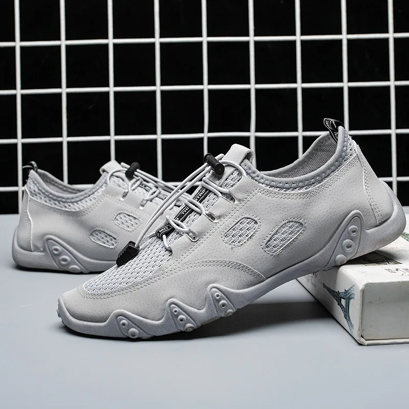 

Low cut men shoes 2021 spring and summer round toe sports casual shoes flat heel lace daily walking shoes