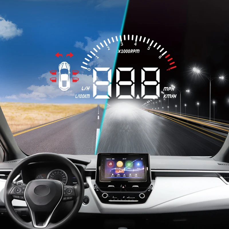 Передний дисплей HUD передний OBD HD Проекционный приводной замок ремонт высокое