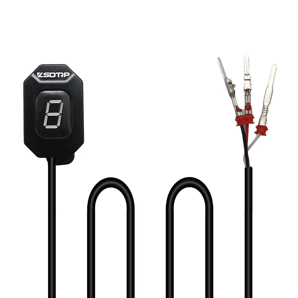 Индикатор скорости ЭБУ для мотоцикла светодиодный счетчик передач 1 6 уровня с