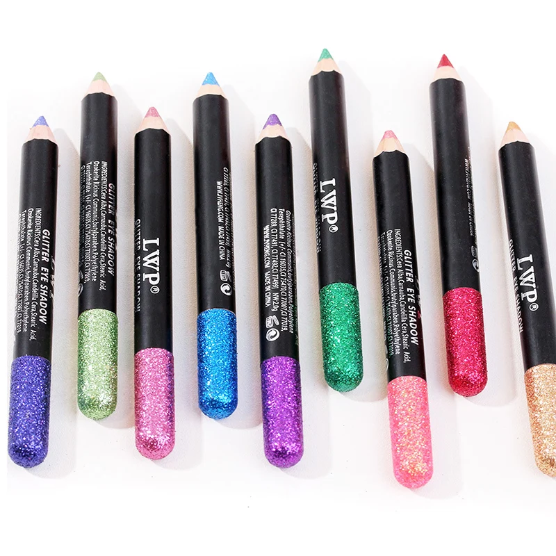 

Wholesal 6pcs/set Eyeshadow Pencil Long Lasting Smudgeproof Glitter Shimmering Eye Shadow Waterproof Cosmetic Makeup Set M3
