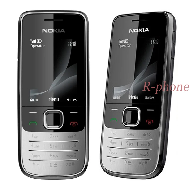 Мобильный телефон Nokia 2730, 2730c, разблокированный мобильный телефон, отремонтированный, русская, Арабская, английская клавиатура, гарантия один год