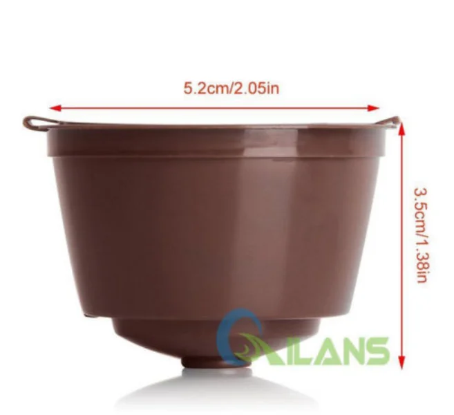 

Faroot Reusable Coffee Capsules Cup Filter For Dolce Gusto Refillable Nescafe Holder