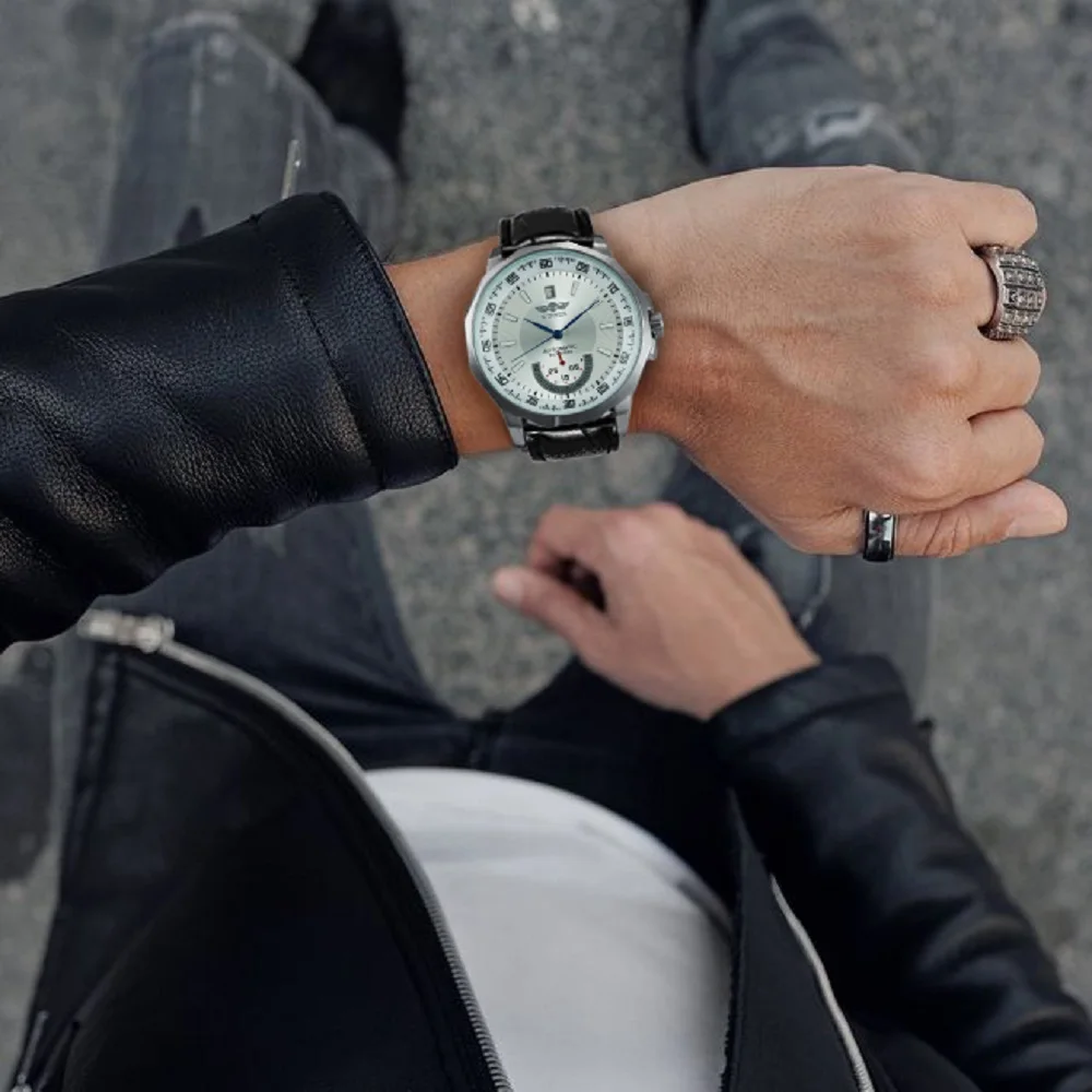 WINNER классические спортивные часы для мужчин автоматические механические