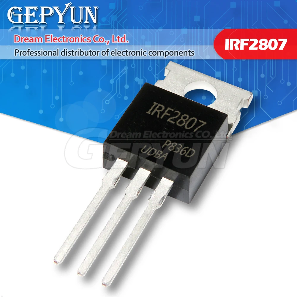 

10 шт. IRF2807PBF TO-220 IRF2807 TO220 новый МОП полевой транзистор