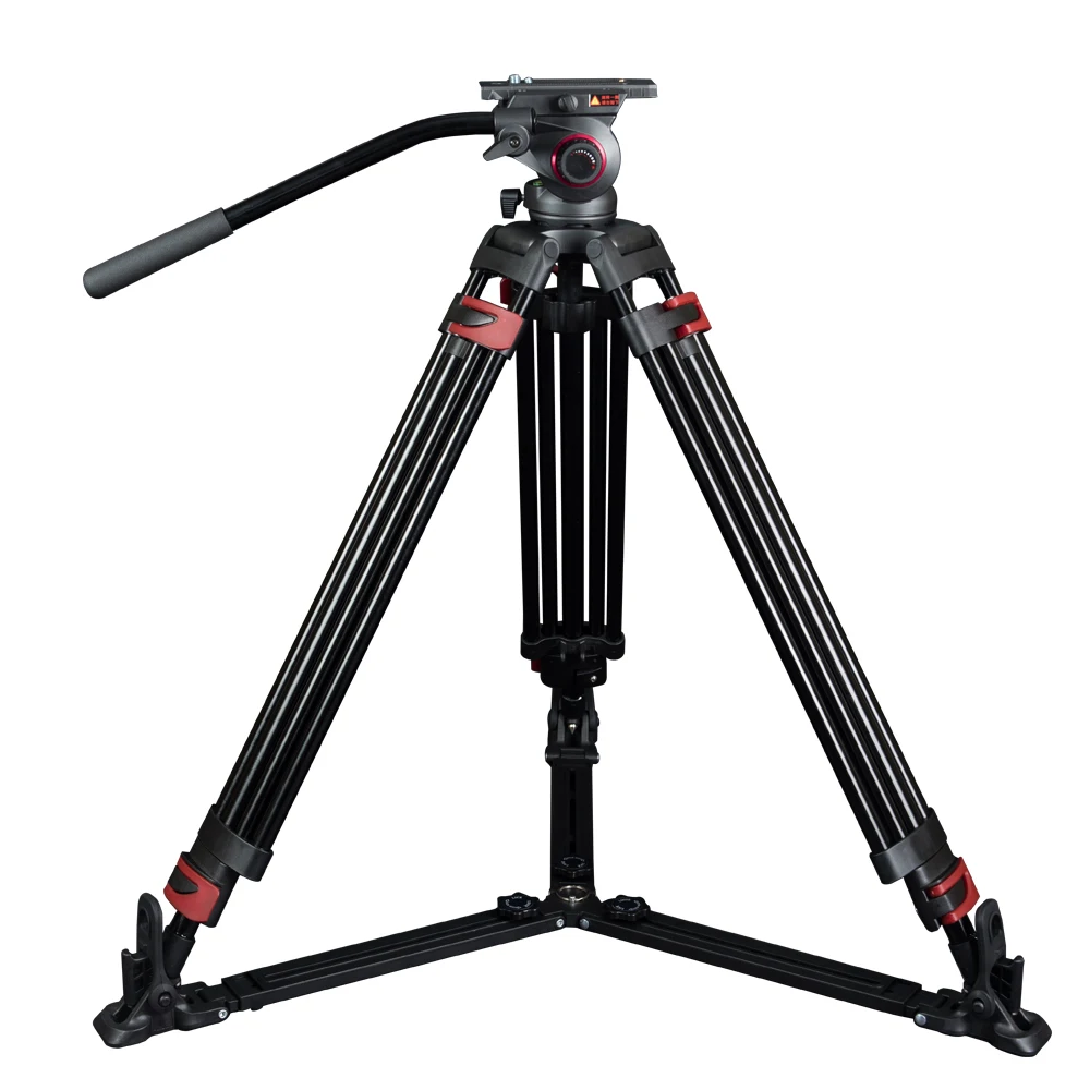 Miliboo MTT609A Профессиональный штатив для камеры быстросъемная пластина с одной