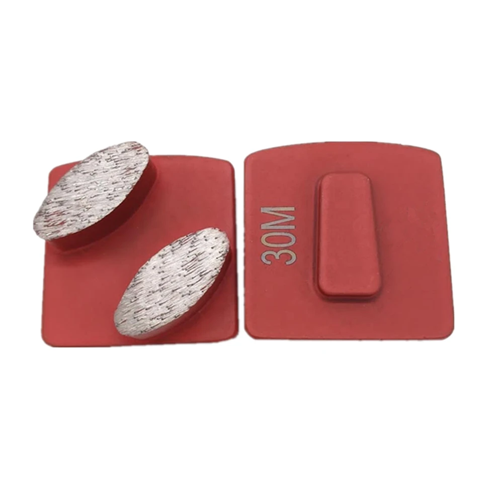 GS42 заводская цена двойные овальные сегменты для шлифования бетонной поверхности