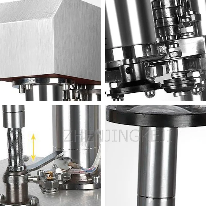 

Commercial Seal Tank Machine Tinplate Cover Tools Drink Easy Pull Can Stainless Steel Electric Seal Mouth Equipment Single Motor