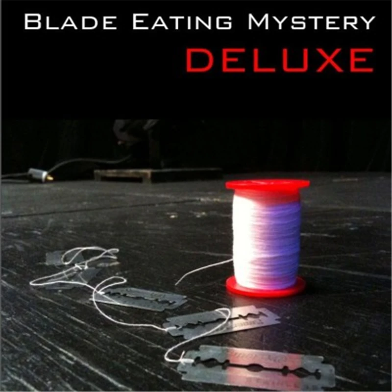 

Blade Eating Mystery Deluxe (Gimmicks) Magic Tricks Fooling Magcia Magician Stage Street Illusion Prop Mentalism trucos de magia