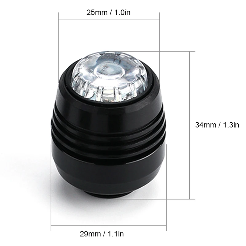 4 шт скейтборд ночное Предупреждение светодиодный свет для скейтборда лонгборд |