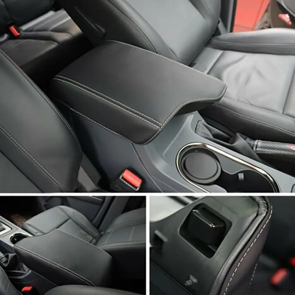 

Trim Armrest Armrest Console Center Decor For Interior Leather Lid Microfiber Ranger