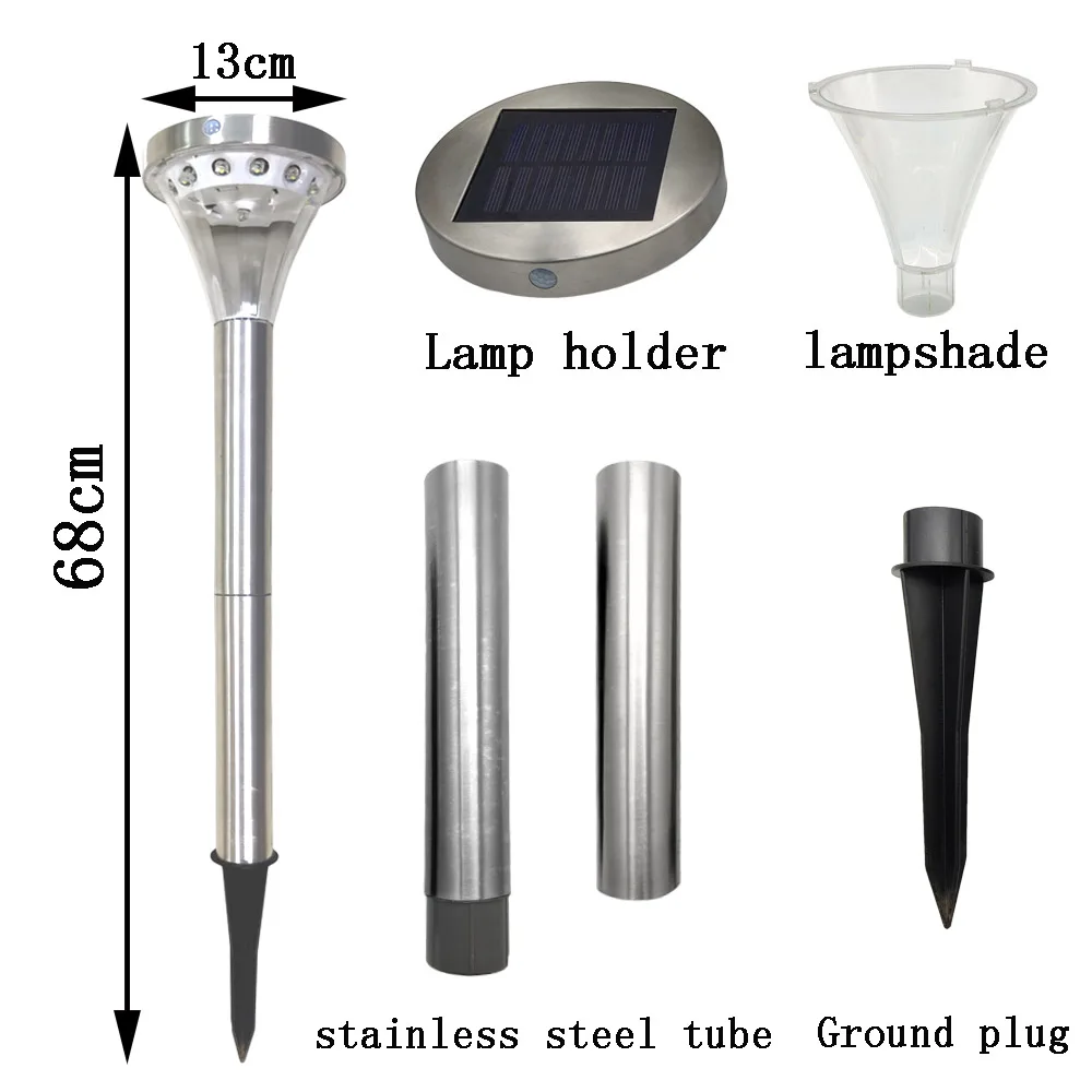 Светодиодный настенный светильник на солнечной батарее уличная садовая лампа с