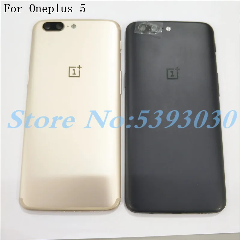 Оригинальный металлический Батарея чехол для Oneplus 5 A5000 сзади Корпус задний Чехол