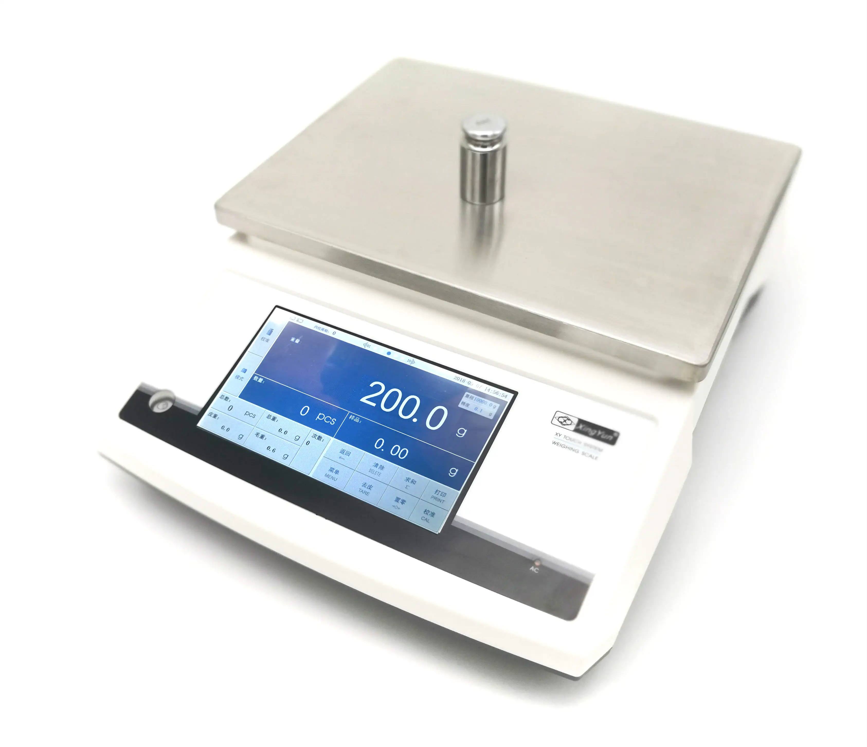 

Лабораторные весы с цифровым сенсорным экраном 20 кг/0,1 г