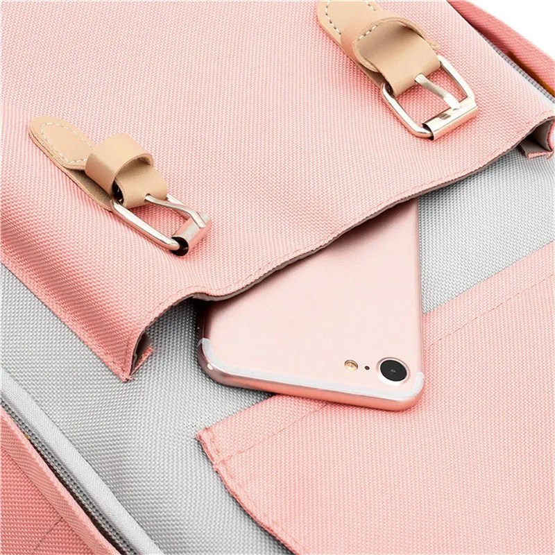 School Backpacks For Teenagers High Quality Women Waterproof Mum Bag Multi-function Backpack Wild Large Capacity E7