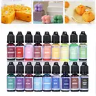 10 мл, 18 цветов, пигменты из эпоксидной смолы, краска для свечей, краситель сделай сам, форма для УФ смолы, свечи, мыла, краситель, красители ручной работы, краситель, пигменты