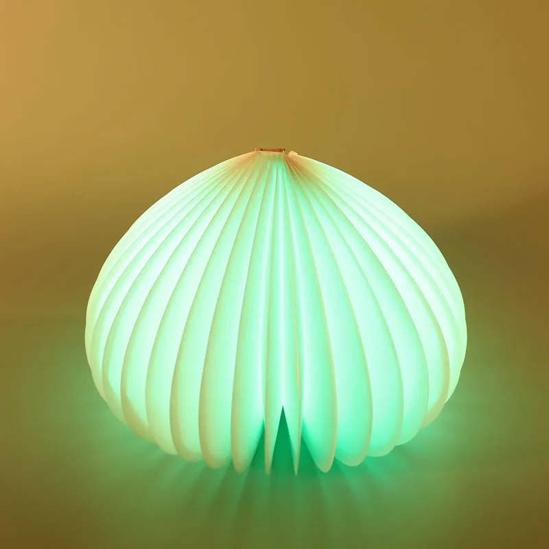 Креативная книжная лампа в форме сердца светодиодная перезаряжаемая 8 цветов