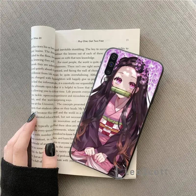 

Demon Slayer Anime Kimetsu No Yaiba Phone Case For Samsung A40 A50 A71 A8 A10 S7 S8 S10 S20 Fe note 10 plus