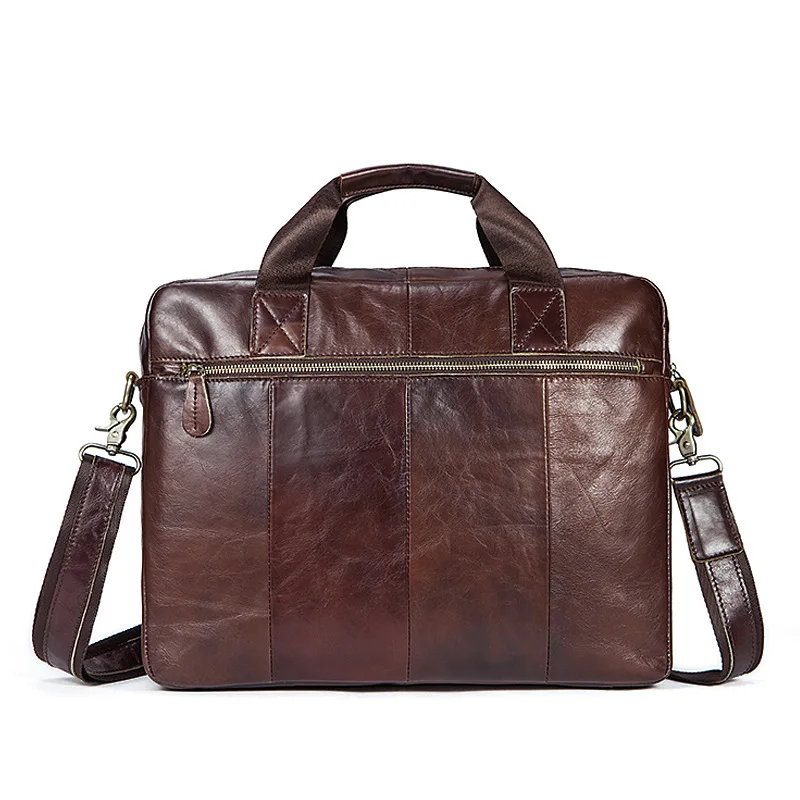 Сумка мужская из натуральной кожи саквояж на плечо мессенджер винтажная Сумочка