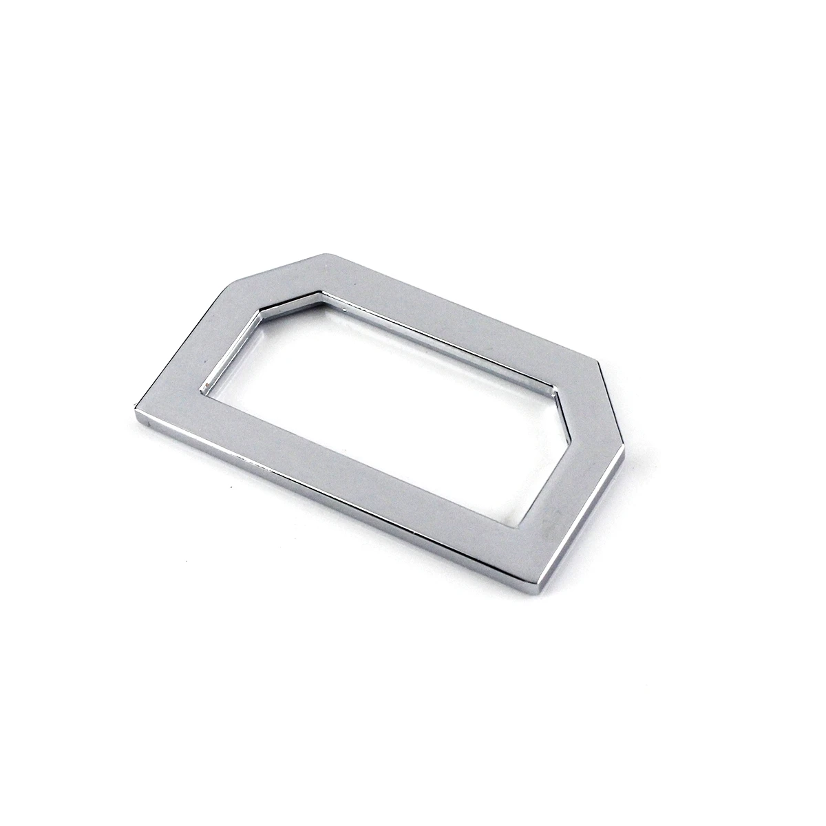 light silver 1 шт. металлическая форма, формируемая d-образная кольцевая Пряжка для тканевый рюкзак, сумка, детали, кожаный ремешок, ремень, кошелек, ошейник для домашних животных, Застежка высокого качества - Цвет: light silver