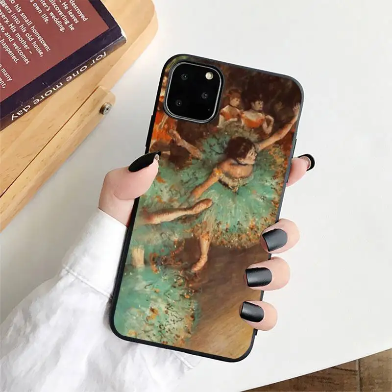 The Ballet Class Edgar Degas Printed Phone Case for iphone 13 11 12 pro XS MAX 8 7 6 6S Plus X 5S SE 2020 XR case