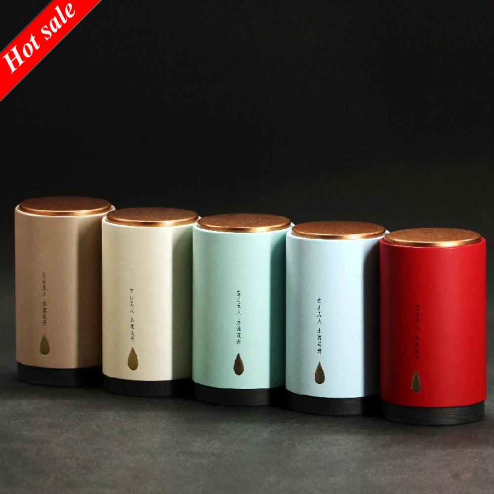 Новинка Экологичная банка портативная крышка чайной банки контейнер из