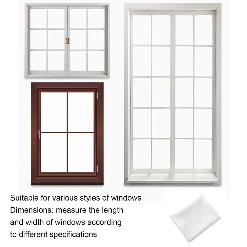 

Kitchen Bedroom Window Home Protector Indoor Insect Fly Mosquito Window Screen Curtain Mosquito Netting Door Anti Mosquito Net