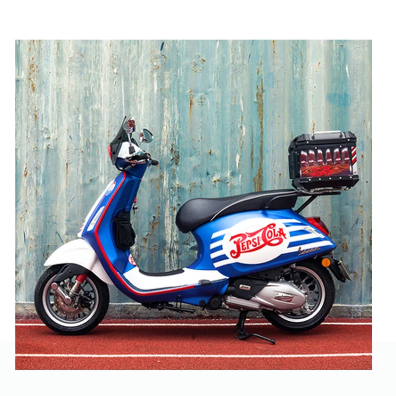 Vespa стикер мотоцикл Стильный чехол для автомобиля Vespa Переводные картинки vespa стикер