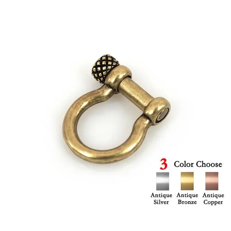 Пряжки Paracord регулируемые D скобы используемые для изготовления браслетов 1 шт.