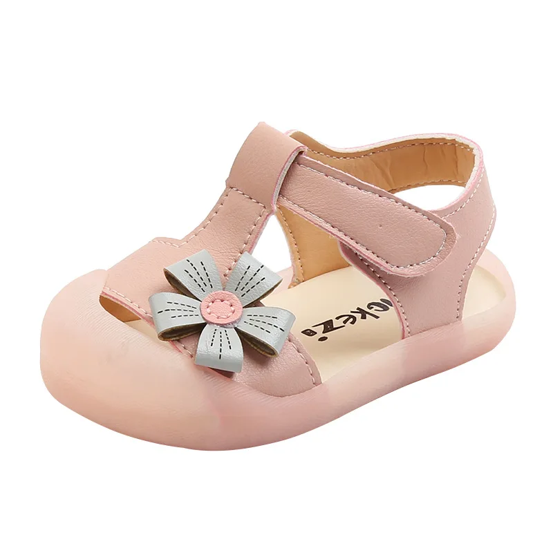 

Girls Sandals Baby Kids Princess Beach Shoes 2021 Children's Sandals Girl Toddler Summer Soft Bottom Shoes Sandalia Infanti D598