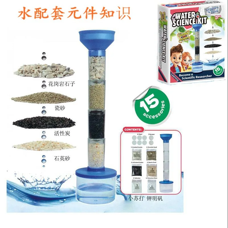 

Stem Junior Student DIY Toy Set Science and Education Series Water Supporting Components Knowledge Science Experiment