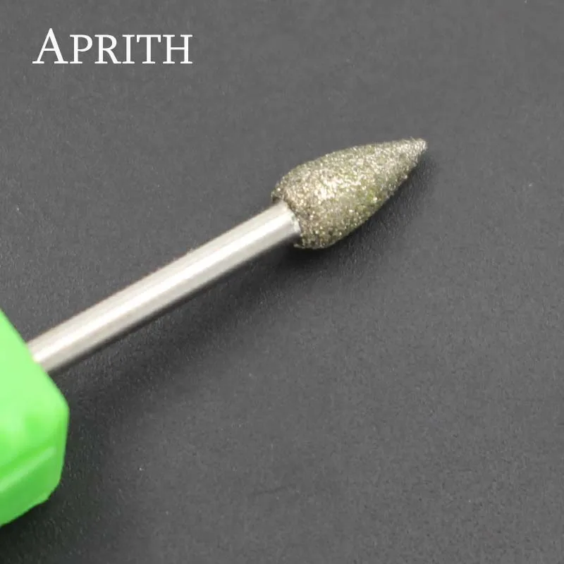 NO3 APRITH 1 шт. алмазное сверло для дизайна ногтей роторное сверло Электрический аппарат для маникюра аксессуары фрезы для ногтей инструменты для педикюра - Цвет: NO3
