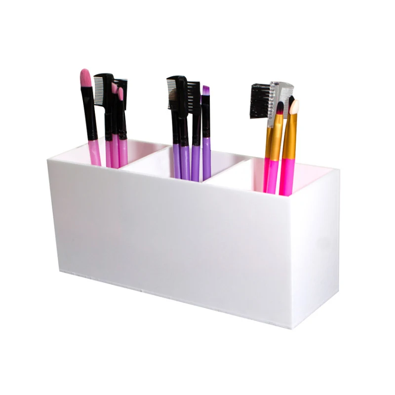 HUNYOO органайзер для кистей и лайнера макияжа акриловый ящик хранения