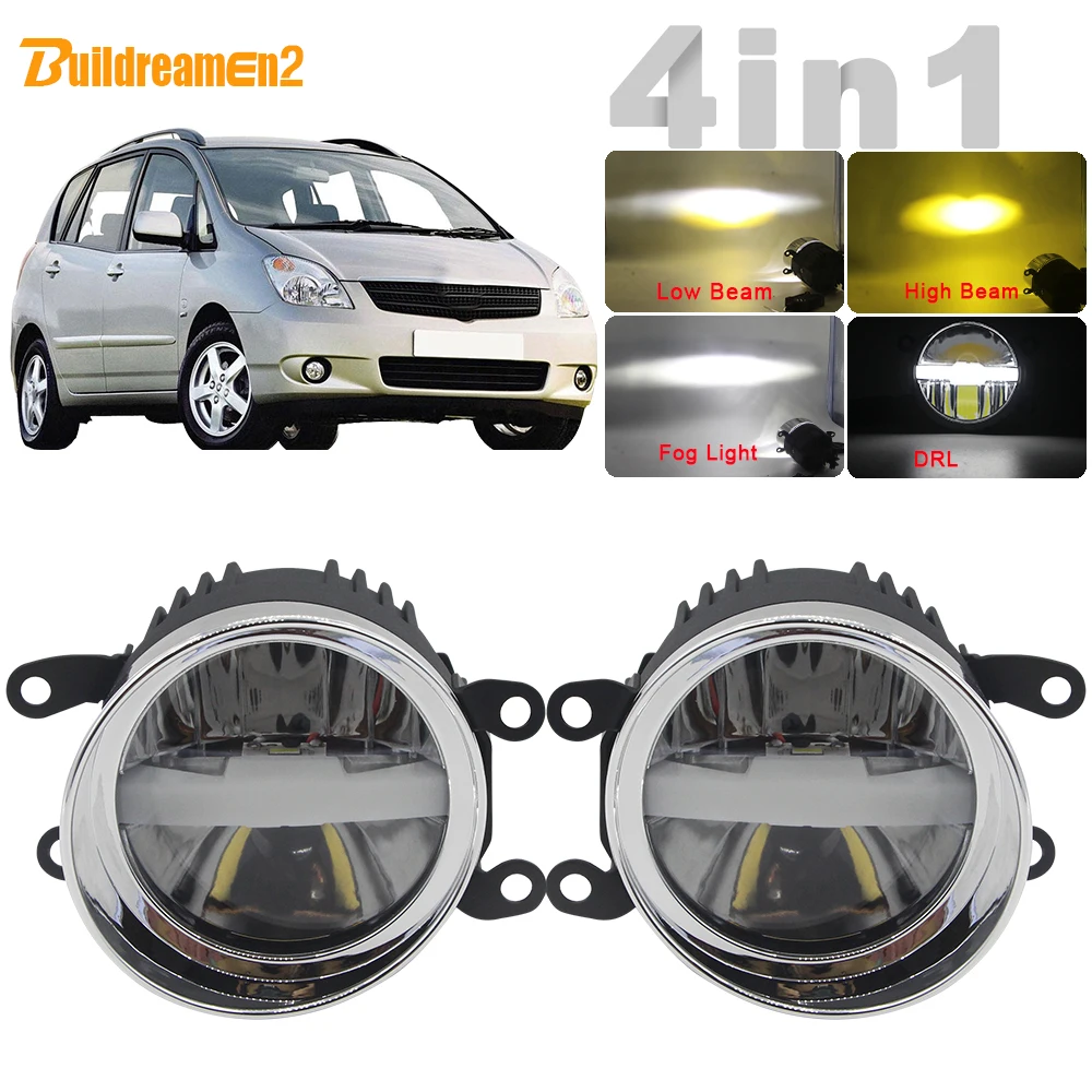 4in1 Функция автомобиля H11 светодиодный светильник спереди головной высокого
