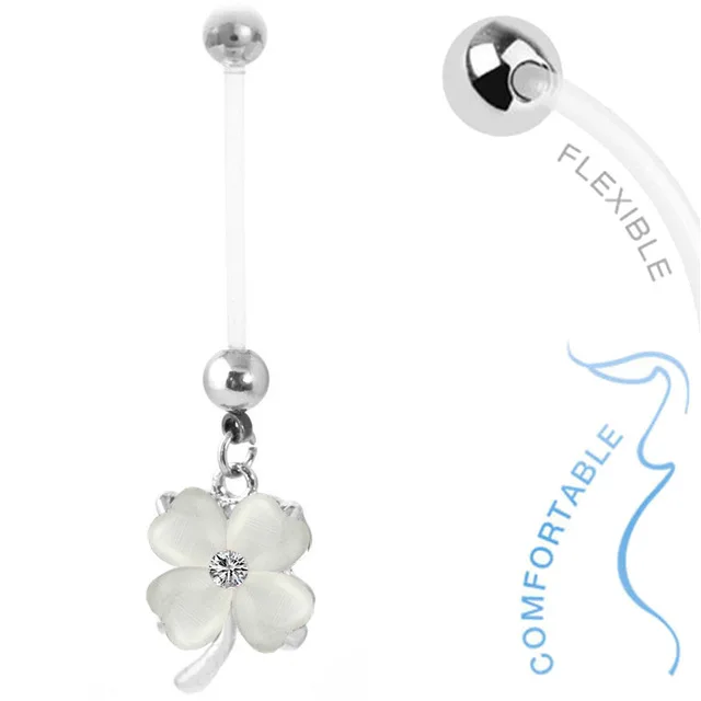 1 шт. цветное кольцо для пирсинга живота беременных пупка ювелирные изделия