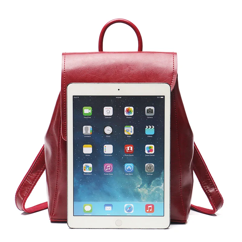 DIENQI винтажный милый женский рюкзак из натуральной кожи дорожные женские рюкзаки