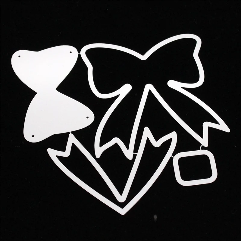 Банты для ношения слоев KSCRAFT трафареты резки металла сделай сам скрапбукинга