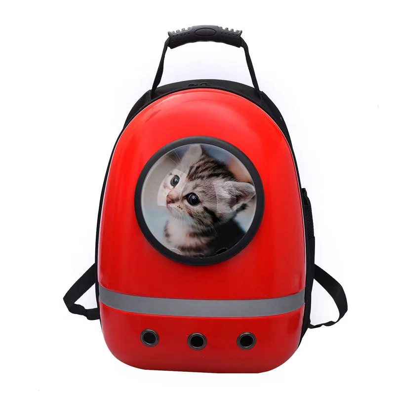 Рюкзак для домашних животных кошки пузырьковое окно котенка щенка чихуахуа